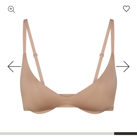 SKIMS Wireless Form Super Push-up Nude Bra - Picture 1 of 8